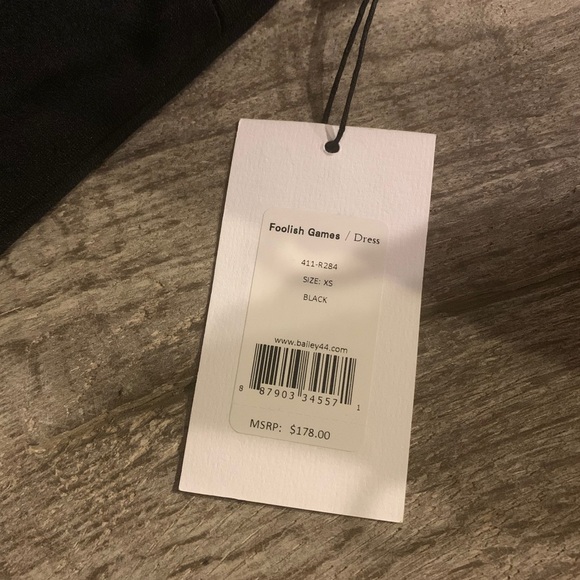 Bailey 44 Foolish Games Dress in Black. - Picture 10 of 10